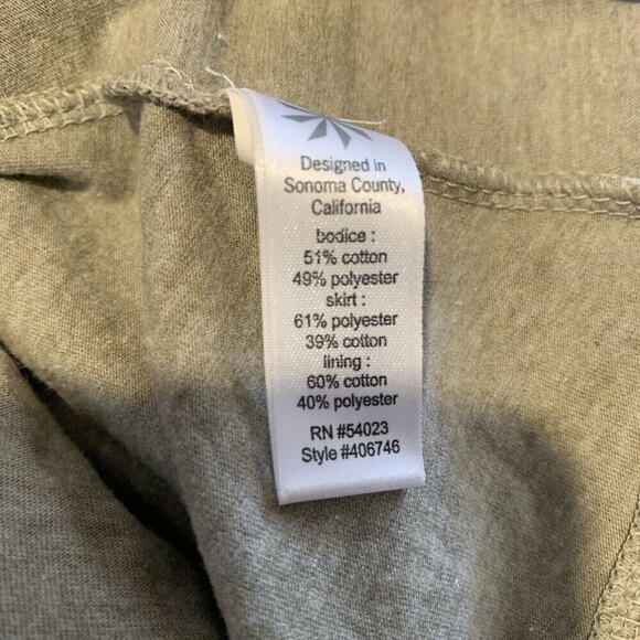 Athleta Womens Size Small Multicolor Boho Print Scoop Neck Athletic Active Dress - Picture 5 of 5